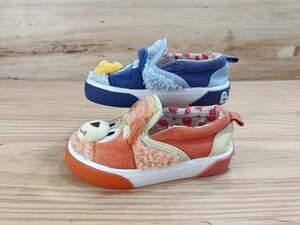 Ground Up Bluey Bingo Toddler Slip On Shoes Size 8 US 15 Mex Fleece Plush
